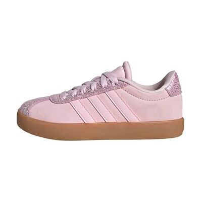 adidas Unisex Kids VL Court 3.0 Shoes Kids, Clear Pink/Clear pink/GUM10, 13.5 UK Child adidas Unisex Kids VL Court 3.0 Shoes Kids, Clear Pink/Clear pink/GUM10, 13.5 UK Child
