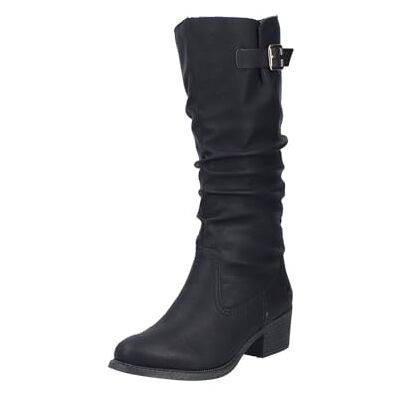 Rieker Women's 73191 High Boots, Black 00, 6 UK Rieker Women's 73191 High Boots, Black 00, 6 UK