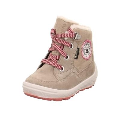 Superfit Girl's GROOVY warm gefütterte Gore-Tex Stiefel, BEIGE/ROSA 4000 Superfit Girl's GROOVY warm gefütterte Gore-Tex Stiefel, BEIGE/ROSA 4000
