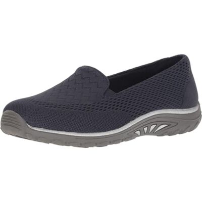 Skechers Women's Relaxed Fit Reggae Fest Willows Slip On,Navy,US 9.5 W Modern Comfort Casual, Relaxed Fit, Air-Cooled Memory Foam, Machine Washable, Vegan Skechers Women's Relaxed Fit Reggae Fest Willows Slip On,Navy,US 9.5 W Modern Comfort Casual, Relaxed Fit, Air-Cooled Memory Foam, Machine Washable, Vegan
