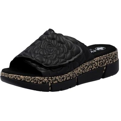 Rieker Women's V2351 Mules, Black, 6.5 UK Rieker Women's V2351 Mules, Black, 6.5 UK
