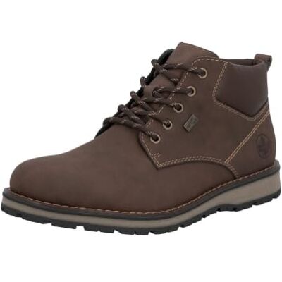 Rieker TEX 38419 Men's Lace-Up Ankle Boots Water-Repellent, Brown 22, 40 EU Rieker TEX 38419 Men's Lace-Up Ankle Boots Water-Repellent, Brown 22, 40 EU
