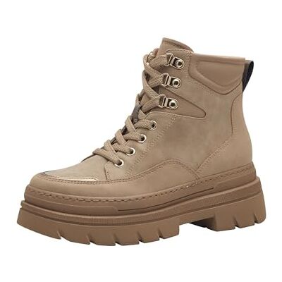 MARCO TOZZI Women's Laced Bootie 2-26297-43 Fashion Boot, Taupe, 5 UK MARCO TOZZI Women's Laced Bootie 2-26297-43 Fashion Boot, Taupe, 5 UK