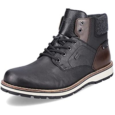 Rieker 38434, Men’s Classic Boots, Black (Schwarz/Kastanie/Granit 00), 11 UK (46 EU) Rieker 38434, Men’s Classic Boots, Black (Schwarz/Kastanie/Granit 00), 11 UK (46 EU)