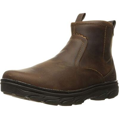 Skechers USA Men's Resment Korver Chukka Boot,Dark Brown,9 M US Skechers USA Men's Resment Korver Chukka Boot,Dark Brown,9 M US