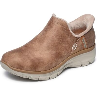 Skechers Women's Easy Going-Modern Hour-Hands Free Slip-ins Ankle Boot, Tan, 7.5 Skechers Women's Easy Going-Modern Hour-Hands Free Slip-ins Ankle Boot, Tan, 7.5