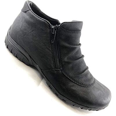 Rieker Women’s L4691-01 Warm lined Classic boots Short length Rieker Women’s L4691-01 Warm lined Classic boots Short length