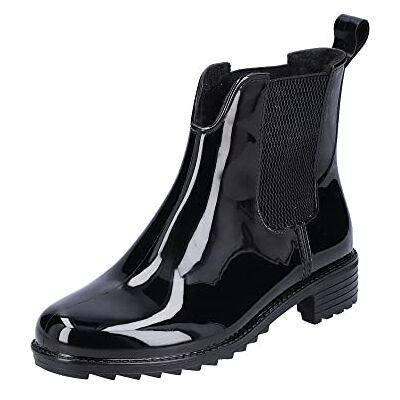 Rieker Herbst/Winter, Women’s Wellington Boots, Black (Schwarz/Schwarz/Schwarz 04), 4 UK (37 EU) Rieker Herbst/Winter, Women’s Wellington Boots, Black (Schwarz/Schwarz/Schwarz 04), 4 UK (37 EU)