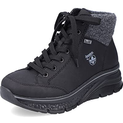 Rieker TEX 48043 Women's Lace-Up Ankle Boots, black, 6.5 UK Rieker TEX 48043 Women's Lace-Up Ankle Boots, black, 6.5 UK