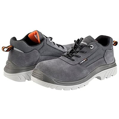 Bellota Unisex 72310gjs1p41 Comp+ Grey S1p for Men and Women Safety Shoe, 41 EU X-Wide, Gray, 8.5 UK Bellota Unisex 72310gjs1p41 Comp+ Grey S1p for Men and Women Safety Shoe, 41 EU X-Wide, Gray, 8.5 UK