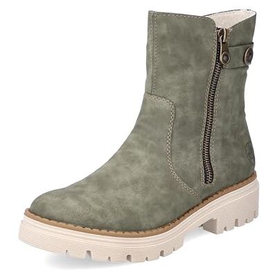 Rieker Women's Classic Ankle Boots Z8564, Women's Ankle Boots, Green, 5 UK Rieker Women's Classic Ankle Boots Z8564, Women's Ankle Boots, Green, 5 UK