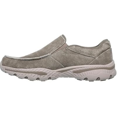 Skechers Creston- Moseco, Men's Moccasin Casual, Relaxed Fit, Air-Cooled Memory Foam, Canvas, Slip On Skechers Creston- Moseco, Men's Moccasin Casual, Relaxed Fit, Air-Cooled Memory Foam, Canvas, Slip On