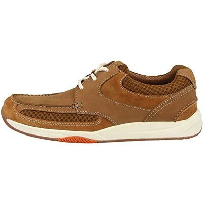 Clarks Langton Lane, mens Low-Top Sneakers, Tan nubuck, 9.5 UK (44 EU) Clarks Langton Lane, mens Low-Top Sneakers, Tan nubuck, 9.5 UK (44 EU)
