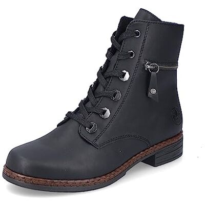 Rieker 75142 Women's Lace-Up Ankle Boots, Black (black 01), 3.5 UK Rieker 75142 Women's Lace-Up Ankle Boots, Black (black 01), 3.5 UK