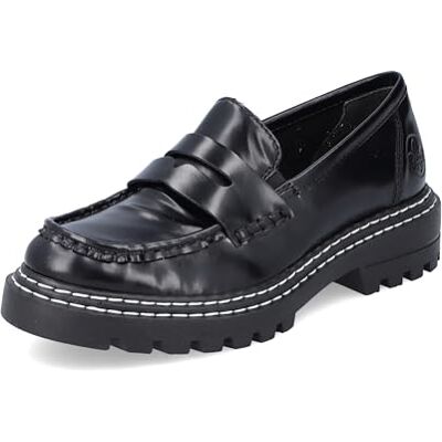 Rieker Z9660 Womens Booties Black Schwarz (Schwarz/Havanna / 00) Size: 5 UK Rieker Z9660 Womens Booties Black Schwarz (Schwarz/Havanna / 00) Size: 5 UK