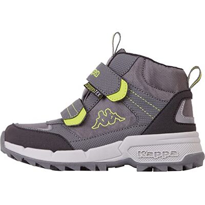 Kappa Aiko TEX K Snow Shoes, Grey/Lime, 29 EU Kappa Aiko TEX K Snow Shoes, Grey/Lime, 29 EU