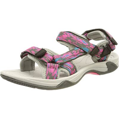 CMP KIDS HAMAL HIKING SANDAL PURPLE FLUO-GHIACCIO UK 10 CMP KIDS HAMAL HIKING SANDAL PURPLE FLUO-GHIACCIO UK 10