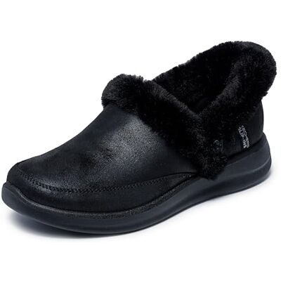 Skechers Women's Cozy Escape-Slip-ins Slipper, Black, 2.5 UK Skechers Women's Cozy Escape-Slip-ins Slipper, Black, 2.5 UK