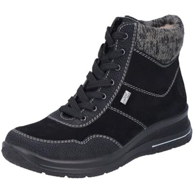 Rieker TEX M5310 Women's Lace-Up Ankle Boots Loose Inlay Water-Repellent, Black 00, 6.5 UK Rieker TEX M5310 Women's Lace-Up Ankle Boots Loose Inlay Water-Repellent, Black 00, 6.5 UK