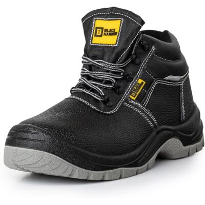 Black Hammer 1300 Men's S3 SRC Steel Toe Leather Safety Boots Steel Toe Cap, Steel Midsole, Slip Resistant Sole, Water Resistant, Leather Upper, Cushioned Insole, Ankle Support Black Hammer 1300 Men's S3 SRC Steel Toe Leather Safety Boots Steel Toe Cap, Steel Midsole, Slip Resistant Sole, Water Resistant, Leather Upper, Cushioned Insole, Ankle Support