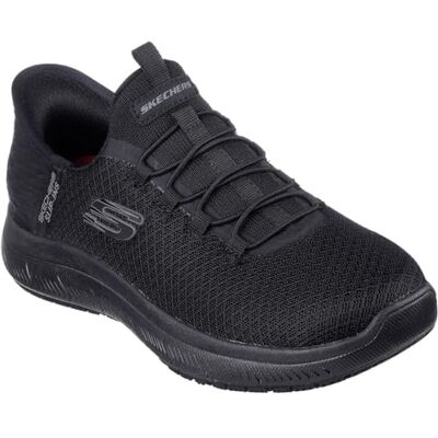 Skechers Women's Summits SR Enslee Trainer, Black, 4 UK Skechers Women's Summits SR Enslee Trainer, Black, 4 UK