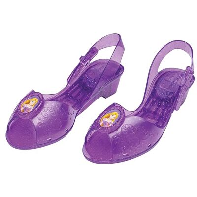 Disguise Disney Princess Rapunzel Jelly Shoes for Kids, Official Disney, Sparkly Princess Shoes with Rapunzel Cameo, Adjustable Heel Strap, Ideal for Halloween or Carnival Disguise Disney Princess Rapunzel Jelly Shoes for Kids, Official Disney, Sparkly Princess Shoes with Rapunzel Cameo, Adjustable Heel Strap, Ideal for Halloween or Carnival