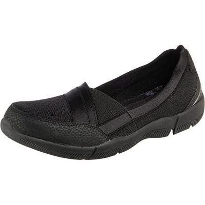 Skechers Women's Be-lux Daylights Mary Janes,Black Black Mesh Durabuck Trim Bbk,3.5 UK Skechers Women's Be-lux Daylights Mary Janes,Black Black Mesh Durabuck Trim Bbk,3.5 UK