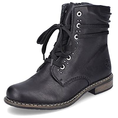 Rieker 71218 Women's Lace-Up Ankle Boots, Black 00, 3.5 UK Rieker 71218 Women's Lace-Up Ankle Boots, Black 00, 3.5 UK