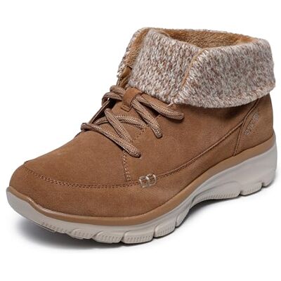 Skechers Women's Easy Going-Fall Odyssey Hands Free Slip-ins Ankle Boot, Chestnut, 8 UK Skechers Women's Easy Going-Fall Odyssey Hands Free Slip-ins Ankle Boot, Chestnut, 8 UK