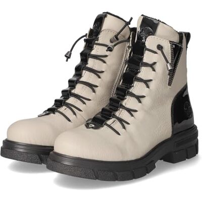 Rieker Z9152-60 Women's Lace-Up Boots Synthetic Beige, Beige 60, 6.5 UK Rieker Z9152-60 Women's Lace-Up Boots Synthetic Beige, Beige 60, 6.5 UK