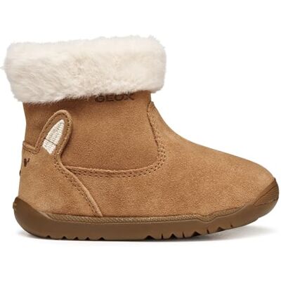 Geox Baby B MACCHIA Girl First Walker Shoe, Whisky, 4.5 UK Child Geox Baby B MACCHIA Girl First Walker Shoe, Whisky, 4.5 UK Child