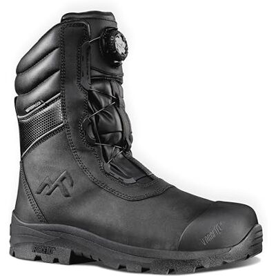 Rock Fall Magma FibreGlass Toe Cap Safety Boot Black Unisex, Fully Waterproof Safety Boots, SRC Slip Rated Work, Heat Resistant Outsole and Internal Metatarsal UK 10 Rock Fall Magma FibreGlass Toe Cap Safety Boot Black Unisex, Fully Waterproof Safety Boots, SRC Slip Rated Work, Heat Resistant Outsole and Internal Metatarsal UK 10
