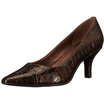 Easy Street Women's Chiffon Pump,Bronze,8.5 W US Easy Street Women's Chiffon Pump,Bronze,8.5 W US