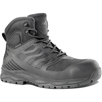 Rock Fall Shadow Safety Boot FibreGlass Toe Cap Safety Boot Tan, Water Repellent, Ankle Support and Heat Resistant, SRC Slip Rated Work Rock Fall Shadow Safety Boot FibreGlass Toe Cap Safety Boot Tan, Water Repellent, Ankle Support and Heat Resistant, SRC Slip Rated Work