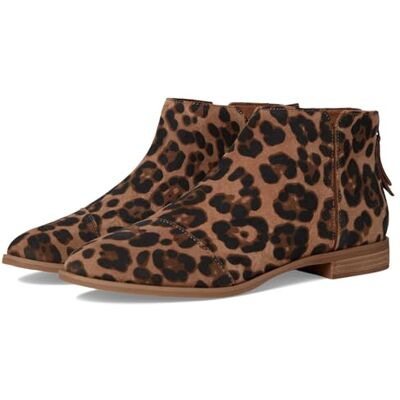 TOMS Goldie Textile Women's Natural Heeled Ankle Boots TOMS Goldie Textile Women's Natural Heeled Ankle Boots