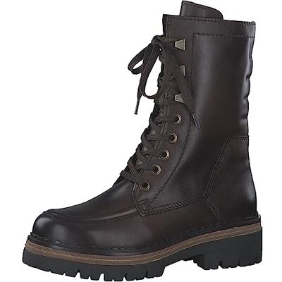 MARCO TOZZI Women's 2-26211-41 Bootie laced, Cafe, 6.5 MARCO TOZZI Women's 2-26211-41 Bootie laced, Cafe, 6.5