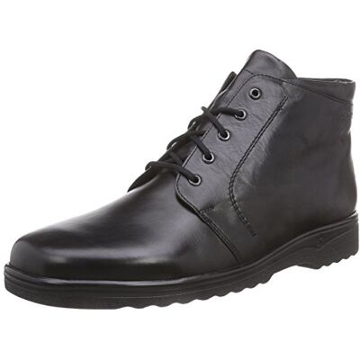 Ganter Men's ERIC-STIEFEL, Weite H Warm lined classic boots short length, Black (schwarz/schwarz), 11.5 UK Ganter Men's ERIC-STIEFEL, Weite H Warm lined classic boots short length, Black (schwarz/schwarz), 11.5 UK
