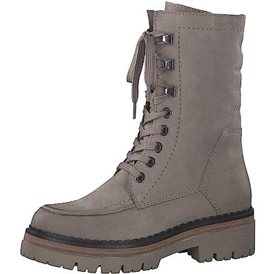 MARCO TOZZI Women's 2-26211-41 Bootie laced, Taupe Nubuck, 5 MARCO TOZZI Women's 2-26211-41 Bootie laced, Taupe Nubuck, 5