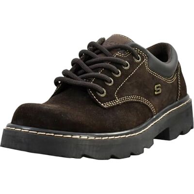 Skechers Women's Parties-Mate Oxford, Chocolate Suede Leather, 5 UK Skechers Women's Parties-Mate Oxford, Chocolate Suede Leather, 5 UK