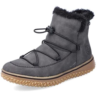 Rieker Z4278 Women's Winter Boots, Grey 45, 4 UK Rieker Z4278 Women's Winter Boots, Grey 45, 4 UK