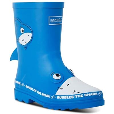Regatta Kids Mudplay Junior II Wellies Waterproof Foam In-Sock Rubber Wellington Boots Regatta Kids Mudplay Junior II Wellies Waterproof Foam In-Sock Rubber Wellington Boots