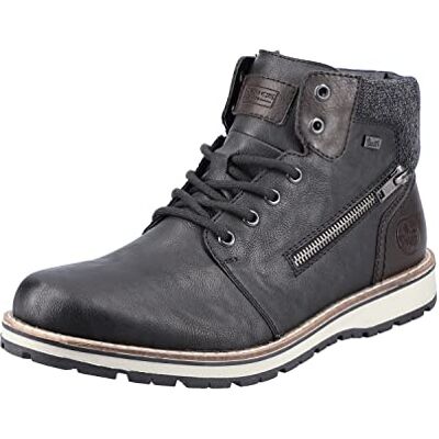 Rieker Herbst/winter, Men’s Classic Boots, Black (Schwarz/Kastanie/Granit 01), 7.5 UK (41 EU) Rieker Herbst/winter, Men’s Classic Boots, Black (Schwarz/Kastanie/Granit 01), 7.5 UK (41 EU)