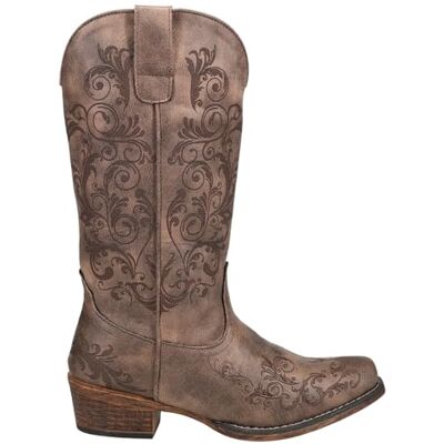 ROPER Women's Tall Stuff Round Toe Cowboy Boots Western, Brown, 7.5 UK ROPER Women's Tall Stuff Round Toe Cowboy Boots Western, Brown, 7.5 UK