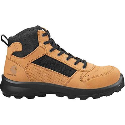 Carhartt Men's Michigan Rugged Flex® S1P Midcut Safety Boot, Wheat, 35 Carhartt Men's Michigan Rugged Flex® S1P Midcut Safety Boot, Wheat, 35