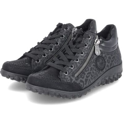 Rieker 59500-00 Women's Lace-Up Boots Synthetic Black Combination, Black 00, 6 UK Rieker 59500-00 Women's Lace-Up Boots Synthetic Black Combination, Black 00, 6 UK