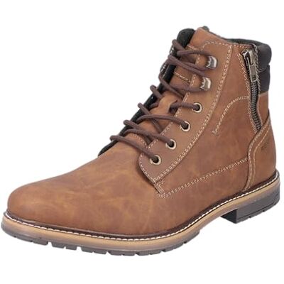 Rieker 13742 Men's Lace-Up Ankle Boots, brown, 8 UK Rieker 13742 Men's Lace-Up Ankle Boots, brown, 8 UK