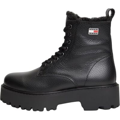 Tommy Jeans Women's Tjw Platform Boots Wl En0en03159Mid Boots Tommy Jeans Women's Tjw Platform Boots Wl En0en03159Mid Boots