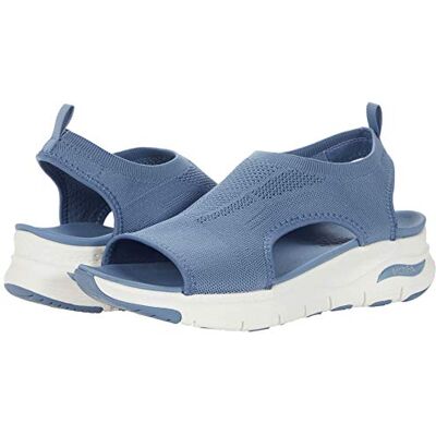 Skechers Women's Arch Fit-City Catch, Slate, 4 UK Casual Sandals Skechers Women's Arch Fit-City Catch, Slate, 4 UK Casual Sandals