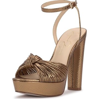 Jessica Simpson Womens Immie Platform Sandal with Ankle Strap Jessica Simpson Womens Immie Platform Sandal with Ankle Strap