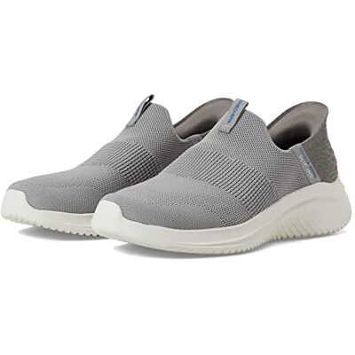 Skechers Men's Ultra Flex 3.0 Smooth Step Slip-in Loafer, Gray, 7.5 UK Skechers Men's Ultra Flex 3.0 Smooth Step Slip-in Loafer, Gray, 7.5 UK